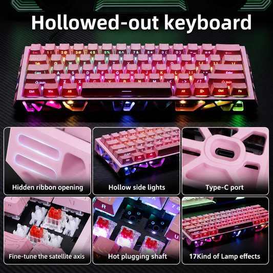 NC61 Magnetic Switch RGB Mechanical Gaming Keyboard