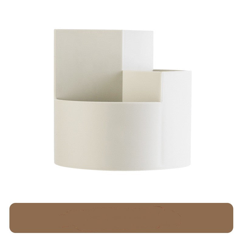 Rotating Desktop Pencil Holder | Multi-Compartment Desk Organizer