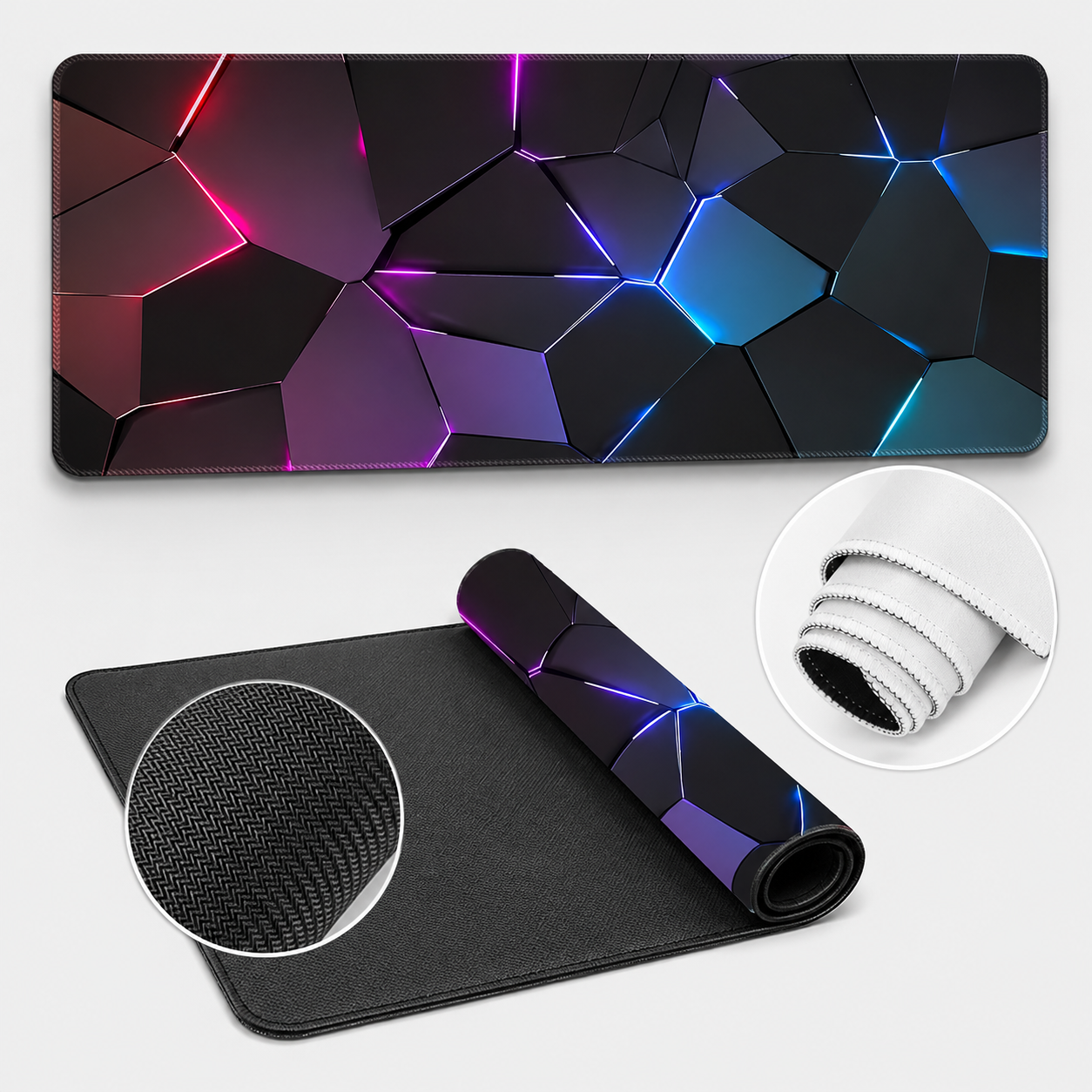 Abstract Mouse Pad – Stylish Desk Mat for Office & Gaming Setups