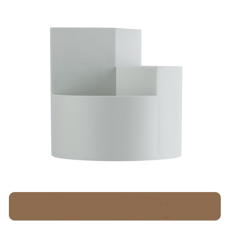 Rotating Desktop Pencil Holder | Multi-Compartment Desk Organizer