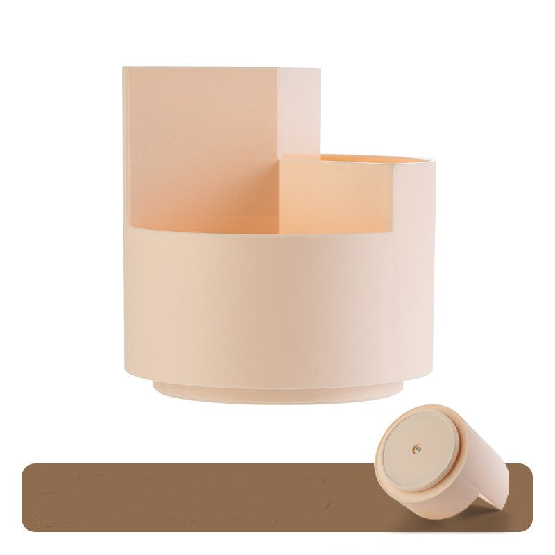 Rotating Desktop Pencil Holder | Multi-Compartment Desk Organizer
