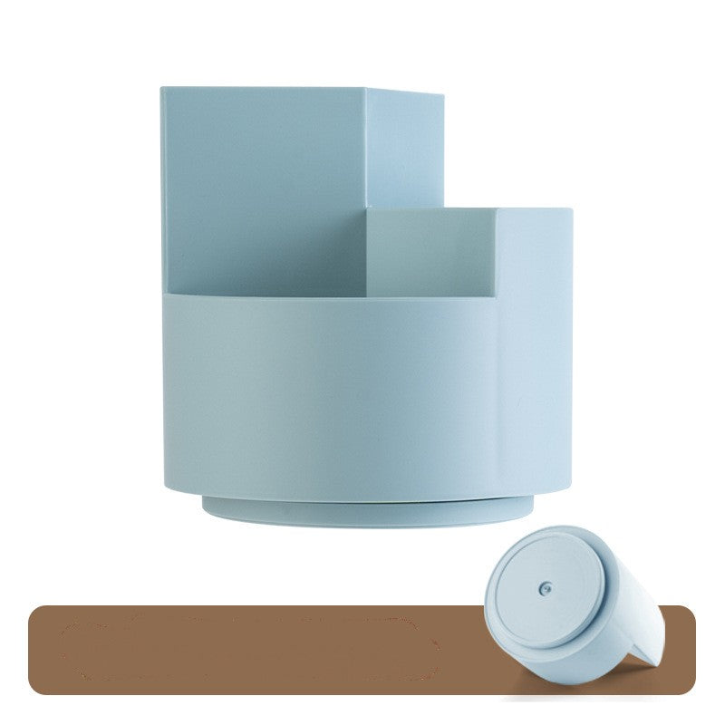 Rotating Desktop Pencil Holder | Multi-Compartment Desk Organizer