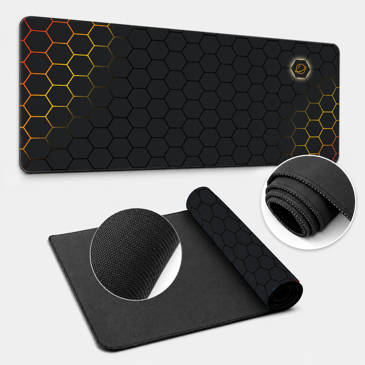 Abstract Mouse Pad – Stylish Desk Mat for Office & Gaming Setups