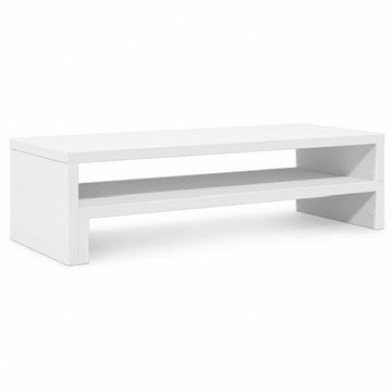 Wood Monitor Stand Riser | Desktop Organizer for Monitor & Laptop