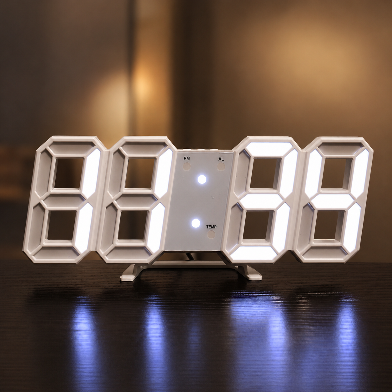 3D Digital Wall Clock
