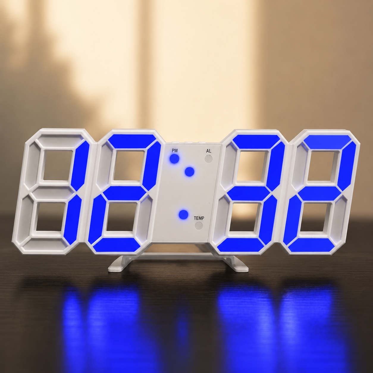 3D Digital Wall Clock