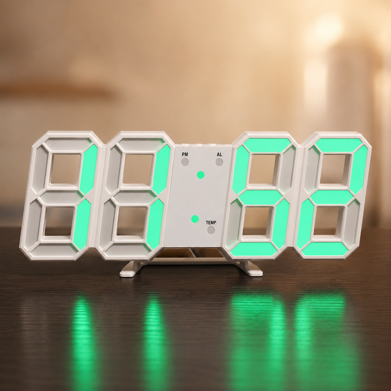 3D Digital Wall Clock