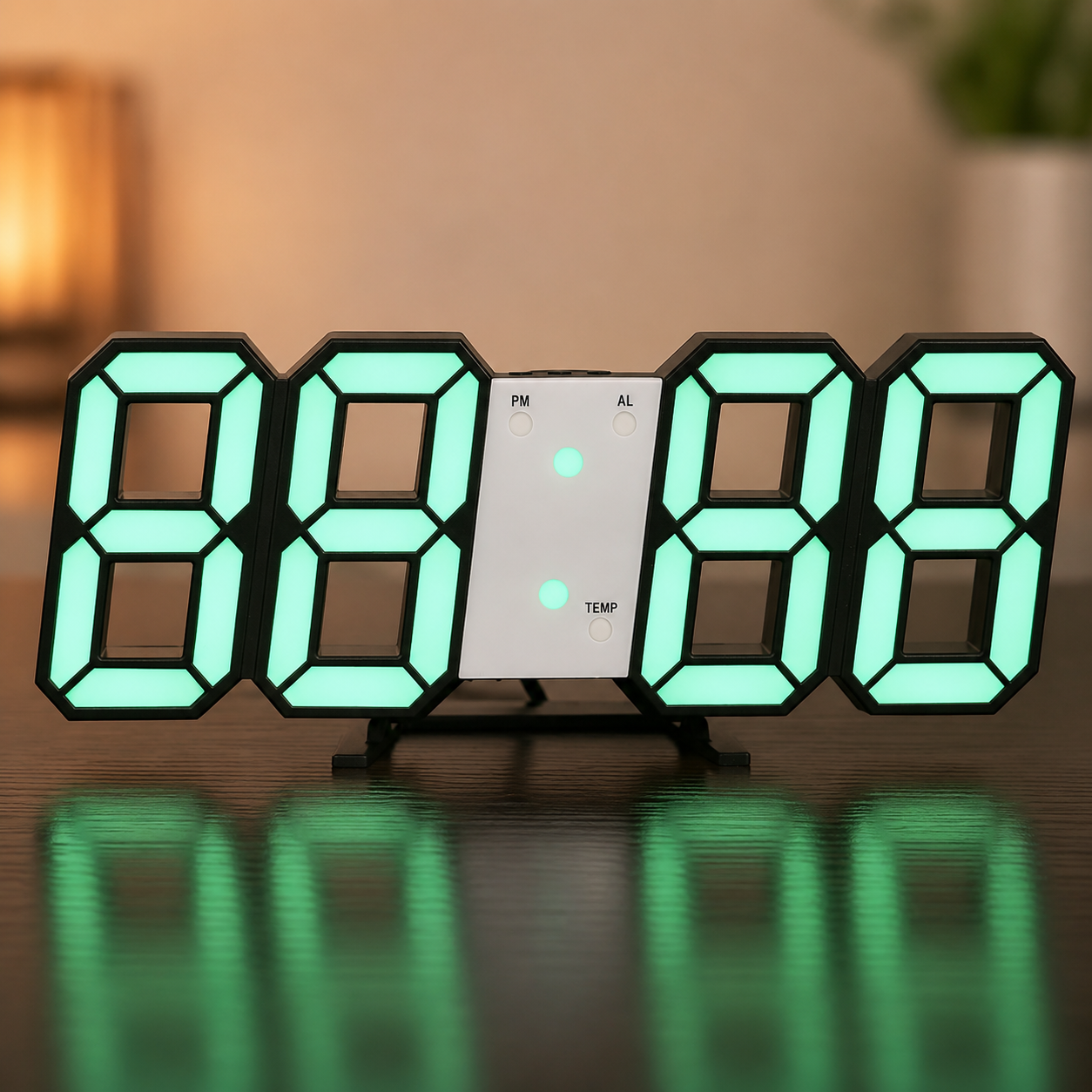 3D Digital Wall Clock