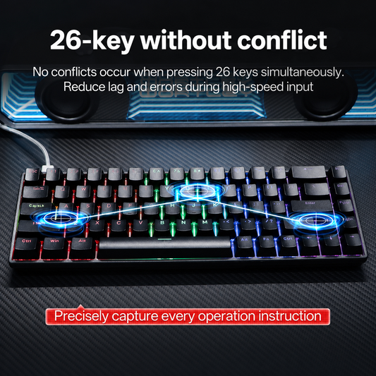 KL61 Compact RGB Mechanical Gaming Keyboard
