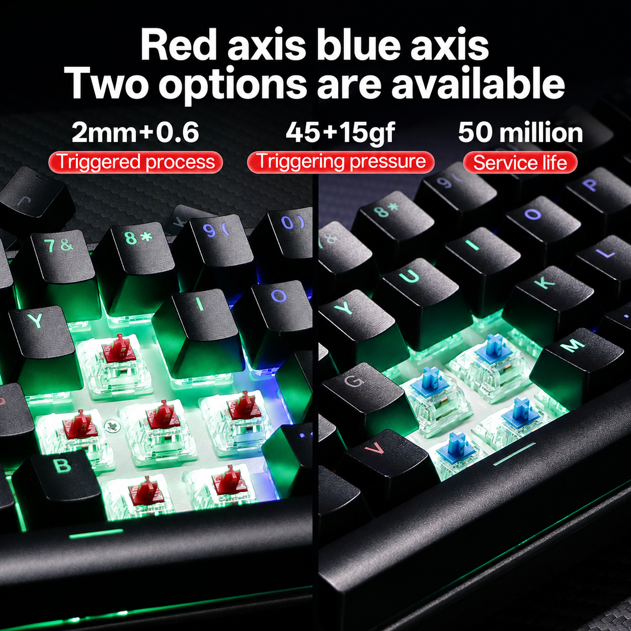 KL61 Compact RGB Mechanical Gaming Keyboard