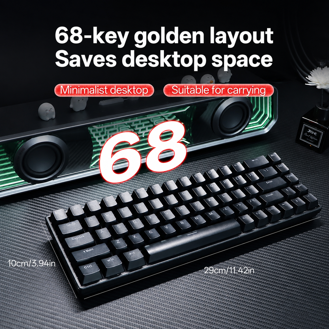 KL61 Compact RGB Mechanical Gaming Keyboard