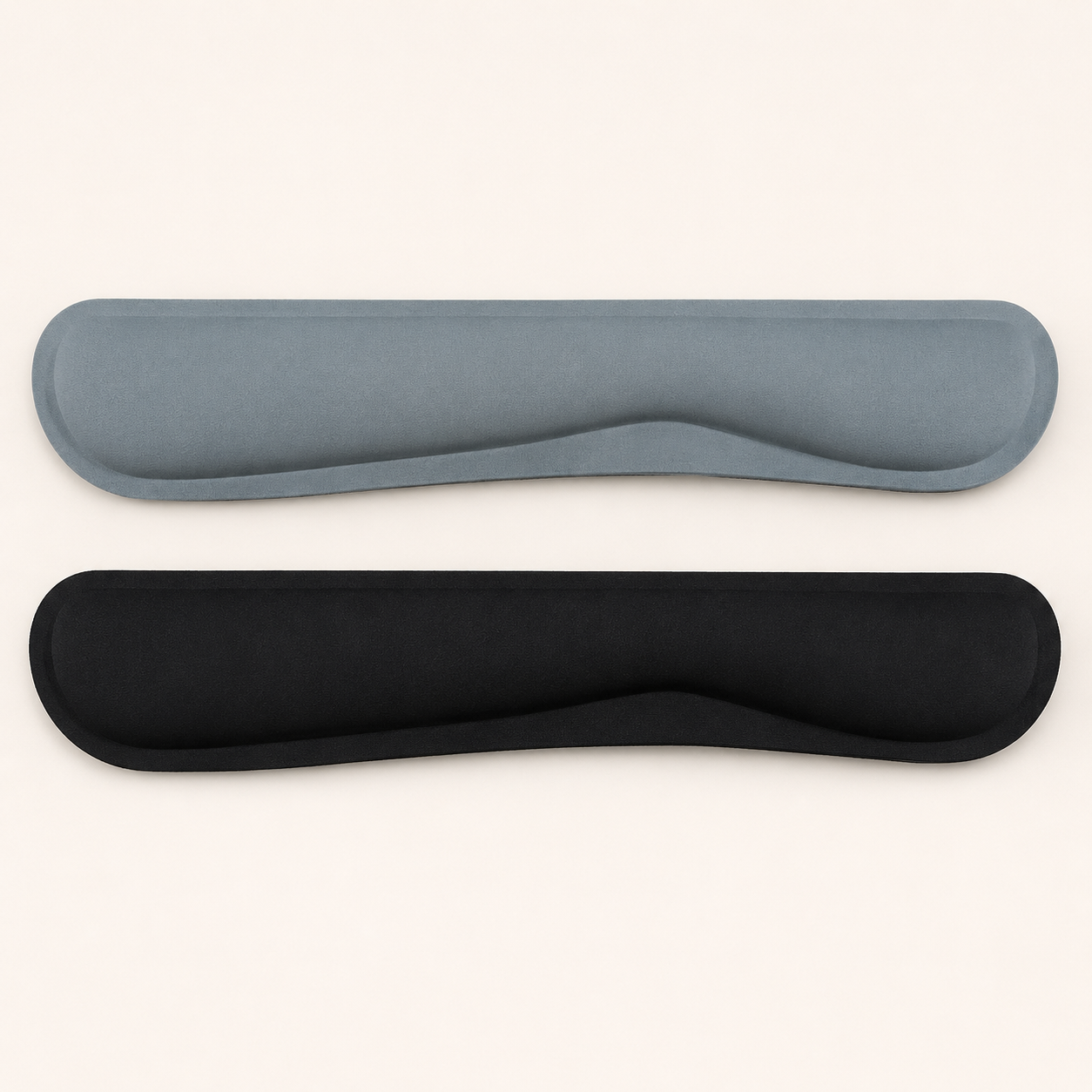 Ergonomic Memory Foam Keyboard Wrist Rest & Mouse Pad Set