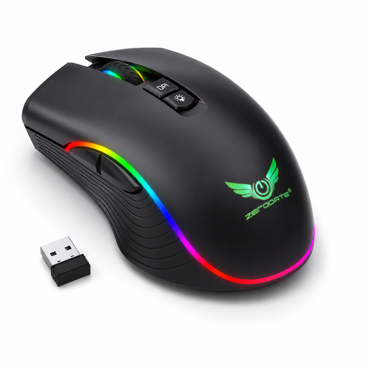 Rechargeable RGB Wireless Gaming Mouse