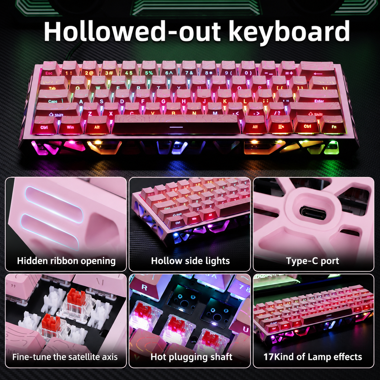 NC61 Magnetic Switch RGB Mechanical Gaming Keyboard