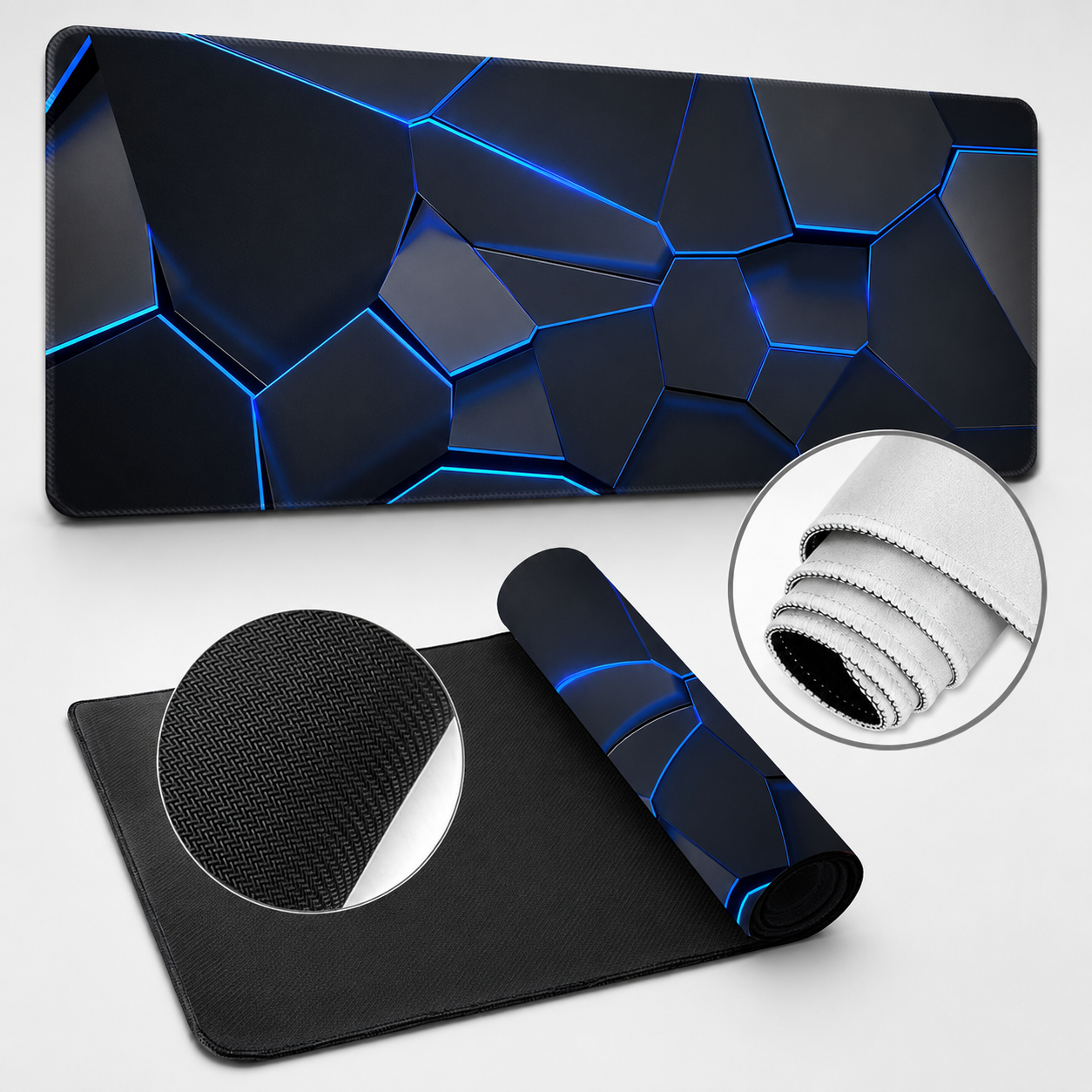 Abstract Mouse Pad – Stylish Desk Mat for Office & Gaming Setups