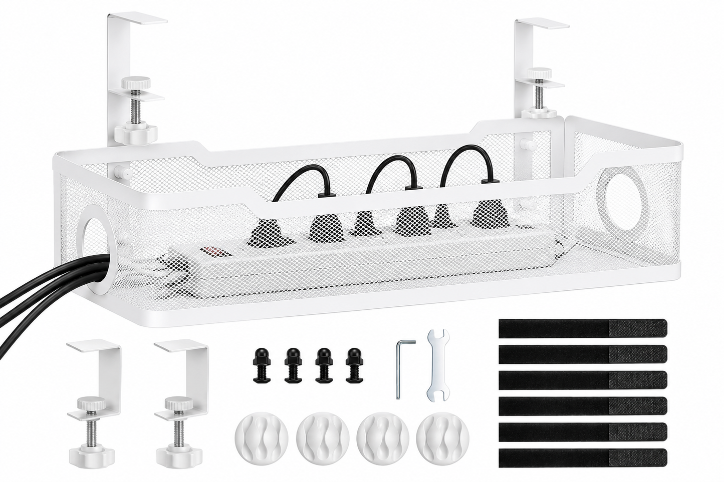 Under Desk Cable Management Tray | Wire Storage Rack  Selling Price