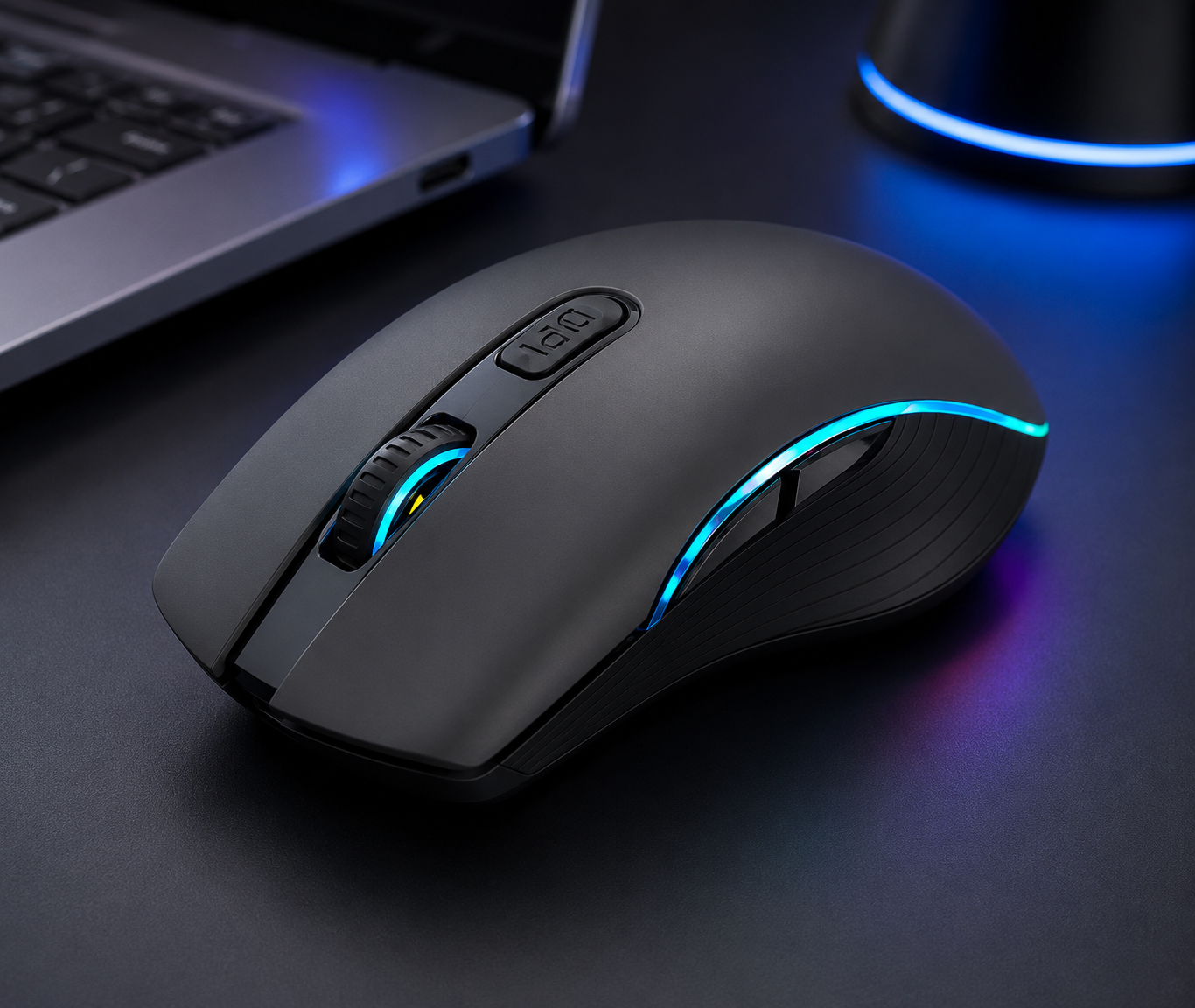 Rechargeable Wireless Bluetooth Gaming Mouse