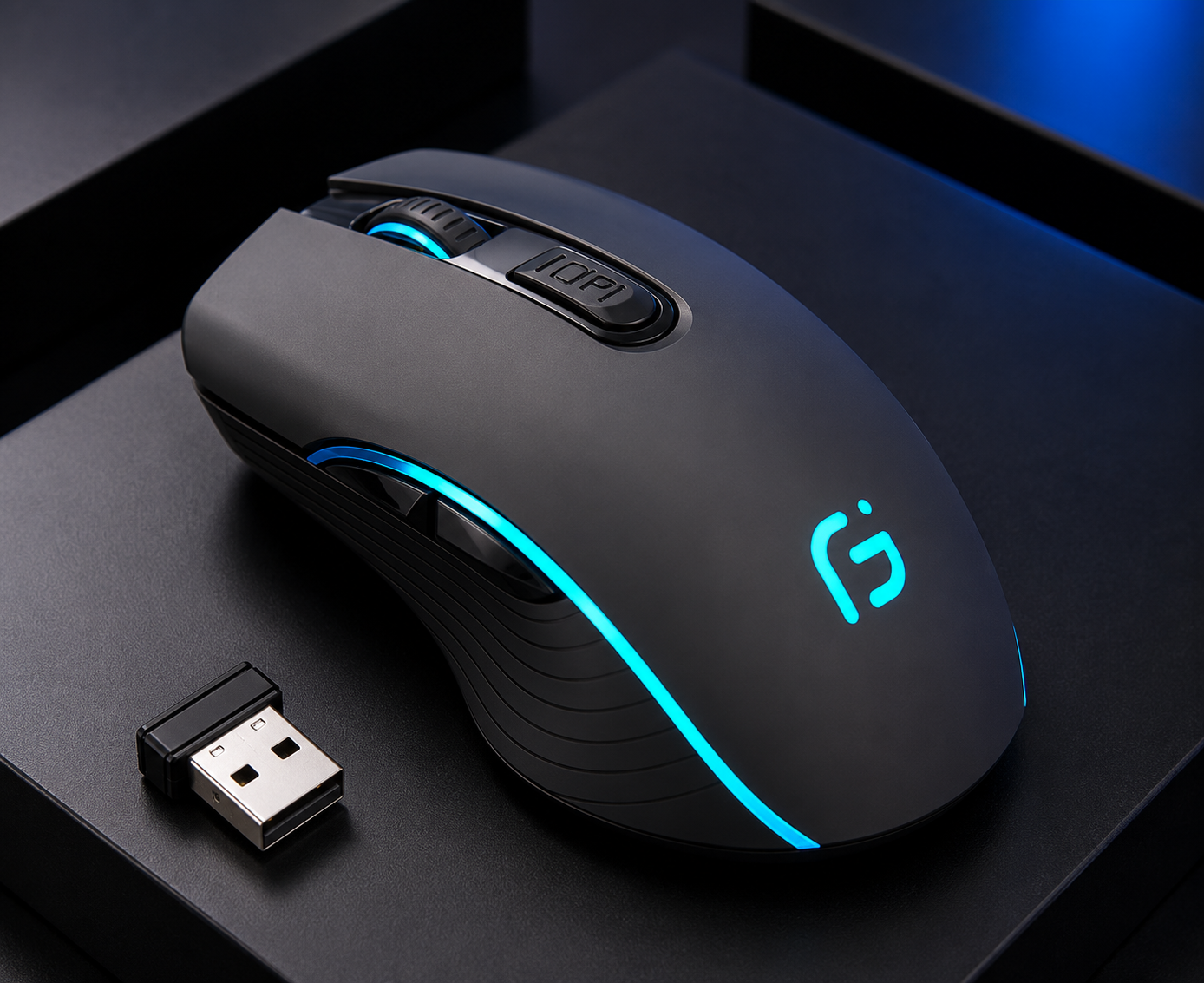 Rechargeable Wireless Bluetooth Gaming Mouse