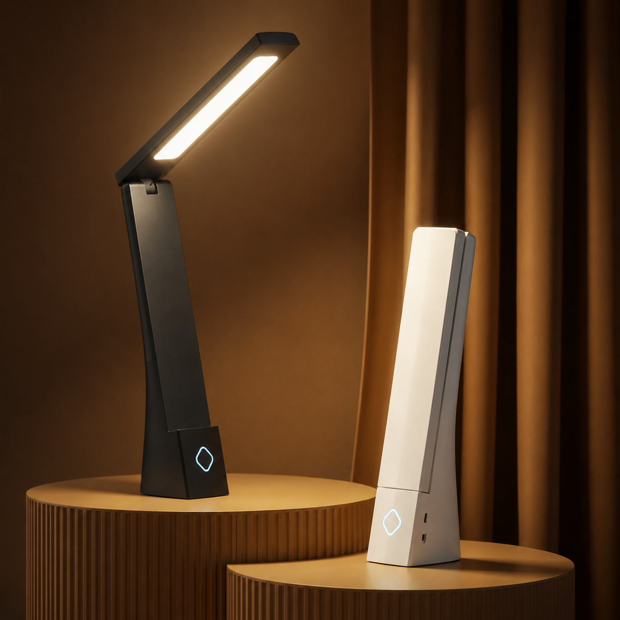 Foldable LED Desk Lamp with Touch Control